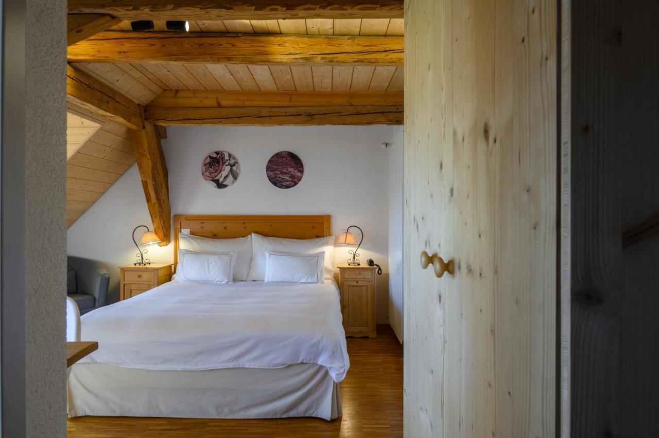 Hotel Les Montagnards Broc Exterior foto